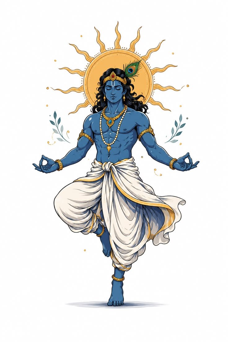 श्री कृष्ण — दिव्य आध्यात्मिक कला